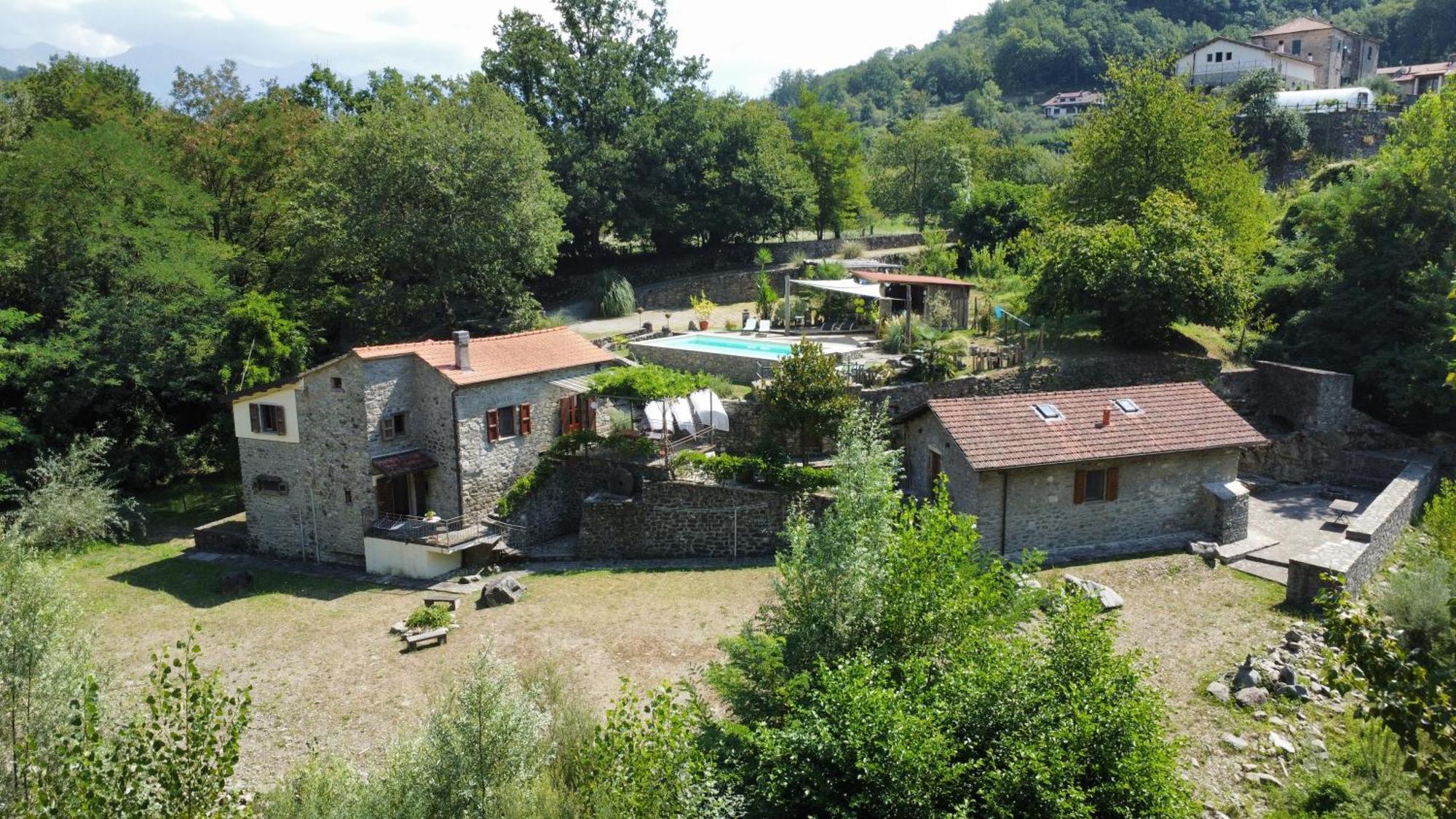 Magic Mill Castagnetoli Villa Mulazzo Exteriör bild